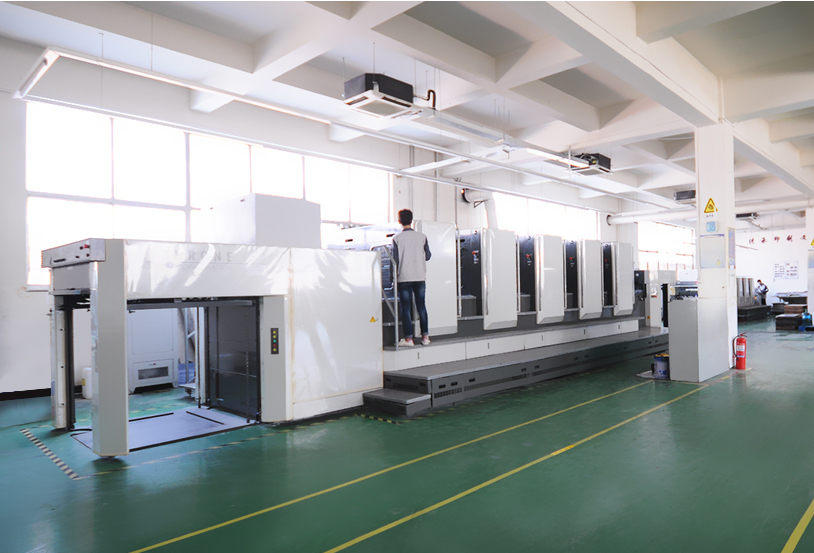 小森对开五色机